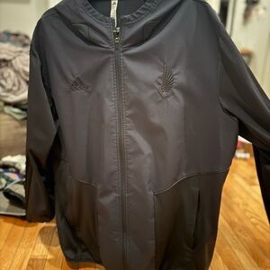 Adidas Climacool Black Athletic Full-Zip Jacket